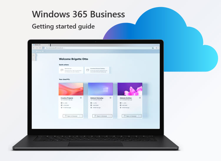 Get started with Windows 365 Business – walkthrough blog