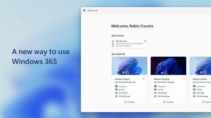 Experience the Windows 365 app: public preview available now