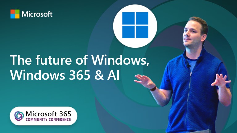 The future of Windows, Windows 365 and #Copilot/#AI | Microsoft 365 Conference 2024