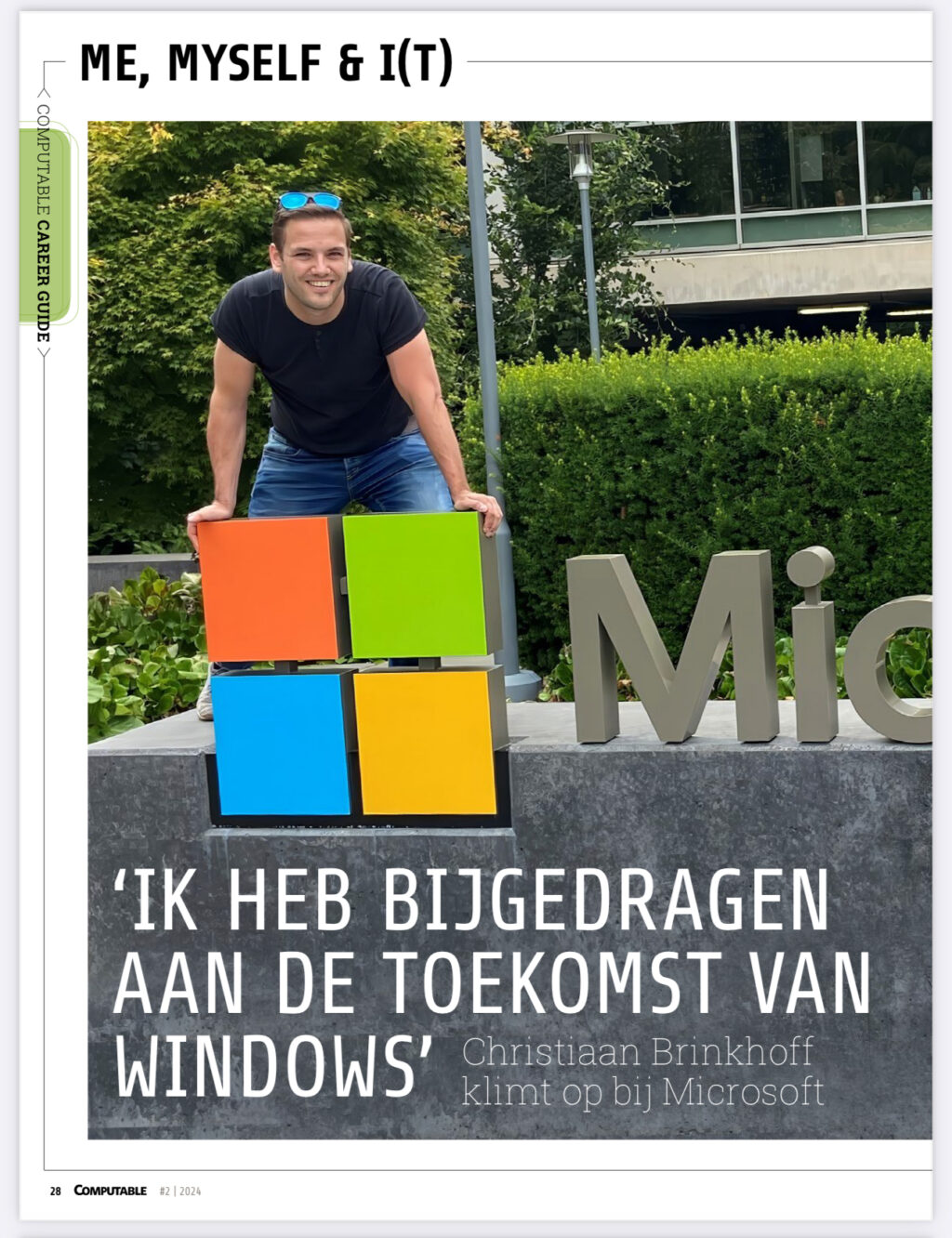 Computable IT business (Dutch) magazine interview July 2024