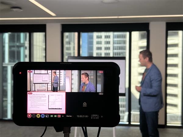 Online webinar recording at Microsoft Sydney, Australia