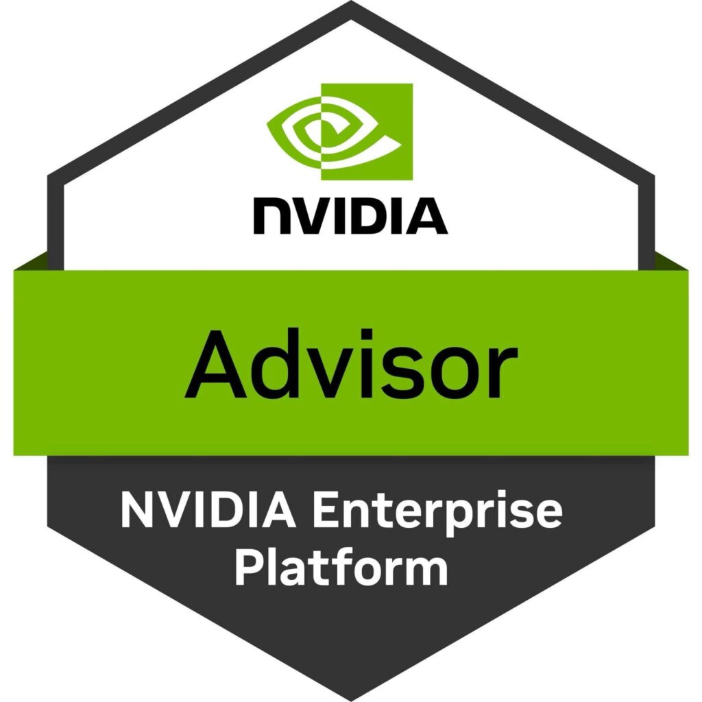 Honored to be awarded as NVIDIA Enterprise Platform Advisor (NEPA) 2025 program